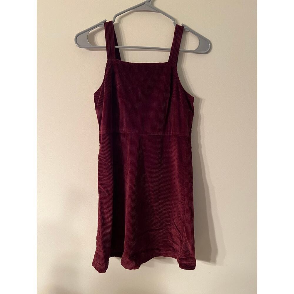 American Eagle Outfitters Burgundy Mini Dress